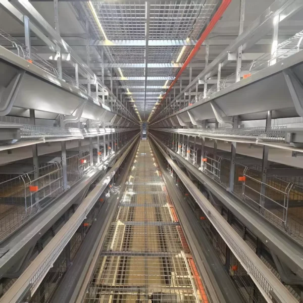 High-rise stacking egg cage egg chicken layer cage